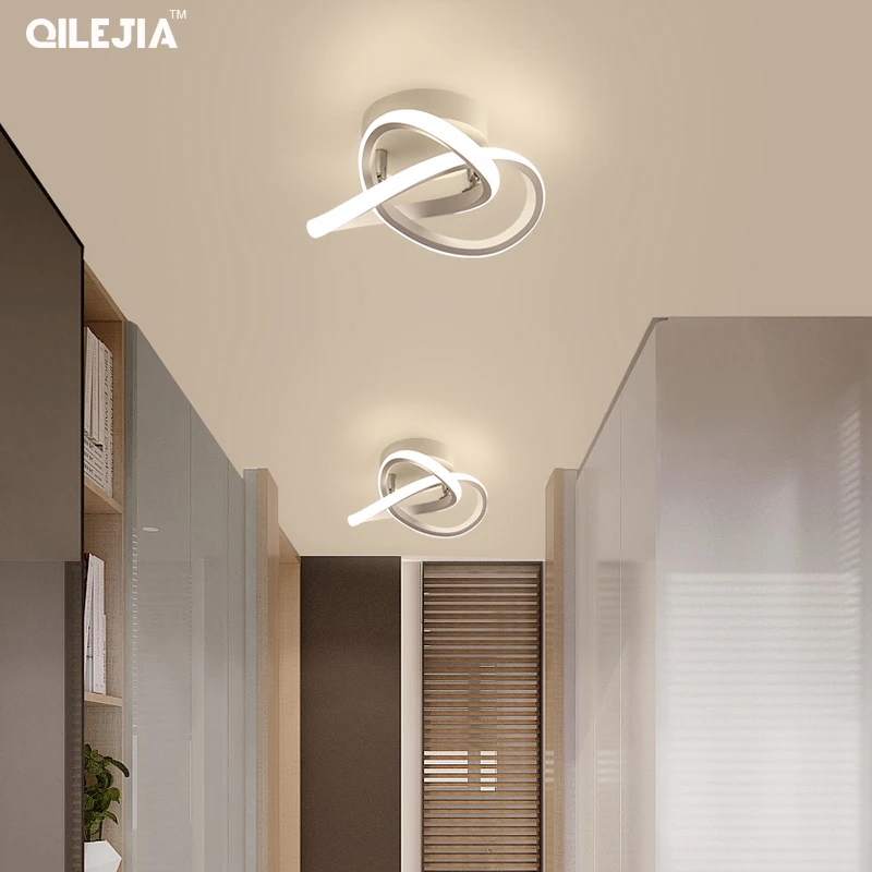 US $26.77 Led Ceiling Light Modern Minimalist Balcony Aisle Lamp Home Corridor Porch Channel Ceiling Lamp Nordic Ins Wind Cloakroom Lamp