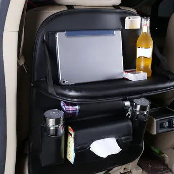 

Multi-function Pallet type Seat back folding leather car bag