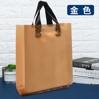 Free Gift Clothe Cosmetic Custom Organ Plastic Hand Tote Widening Side Packaging Bag Daily Store Shopping Backpack Doll Box Shoe - Цвет: 4