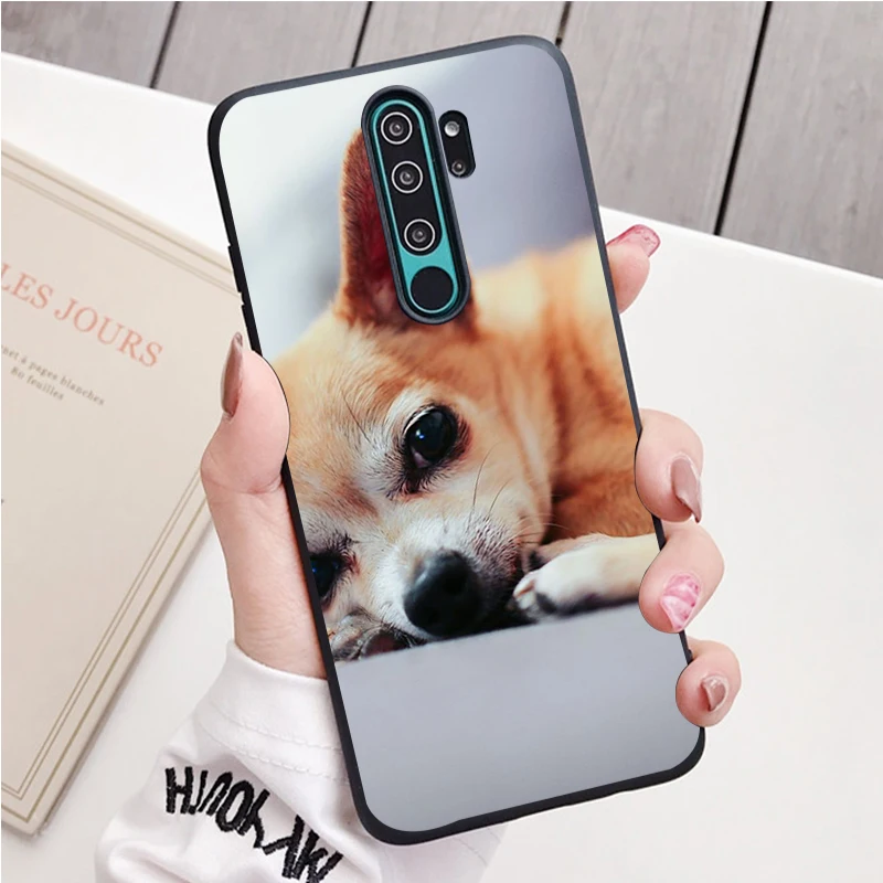 best flip cover for xiaomi Corgi Chó Silicone Ốp Lưng Điện Thoại Redmi Note 9 8 7 Pro S 8T 7A Bao xiaomi leather case case Cases For Xiaomi