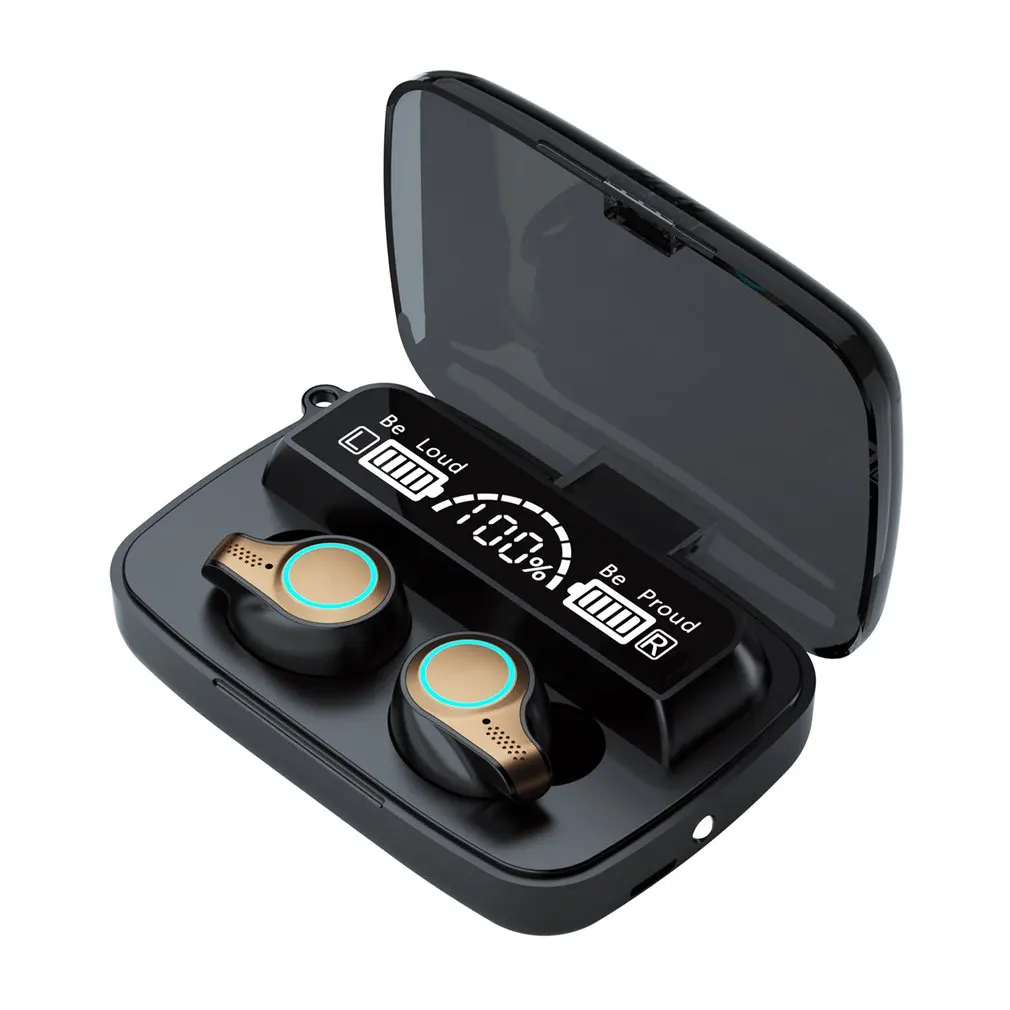 

M18 /M17 Wireless Headset Led Power Display Touch Noise Reduction Long Endurance Sports Waterproof Earphone