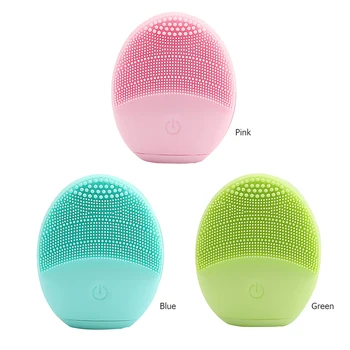 

Waterproof Electric Silicone Face Cleanser Convenient Practical User-friendly Design Facial Skin Deep Cleaning Tool Brush