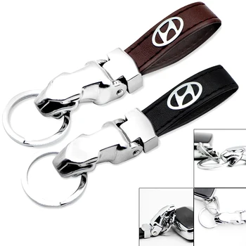 

Car Logo Key Ring Auto Keychian for Hyundais Santa Fe Sonata Solaris Azera Creta I30 Ix25 Tucson IX35 Key Accessories Ornaments