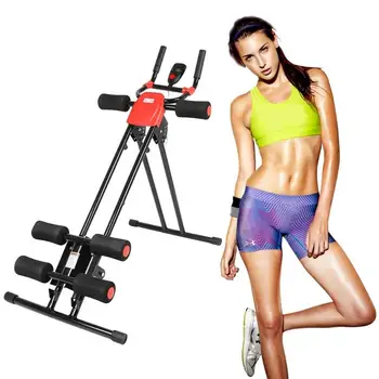 

Fitness Pedal Exercise Bike Trainer Rail Cruncher Abdominal Roller Coaster Abdominal Machine Gym Home Cycling Equipment Home HWC