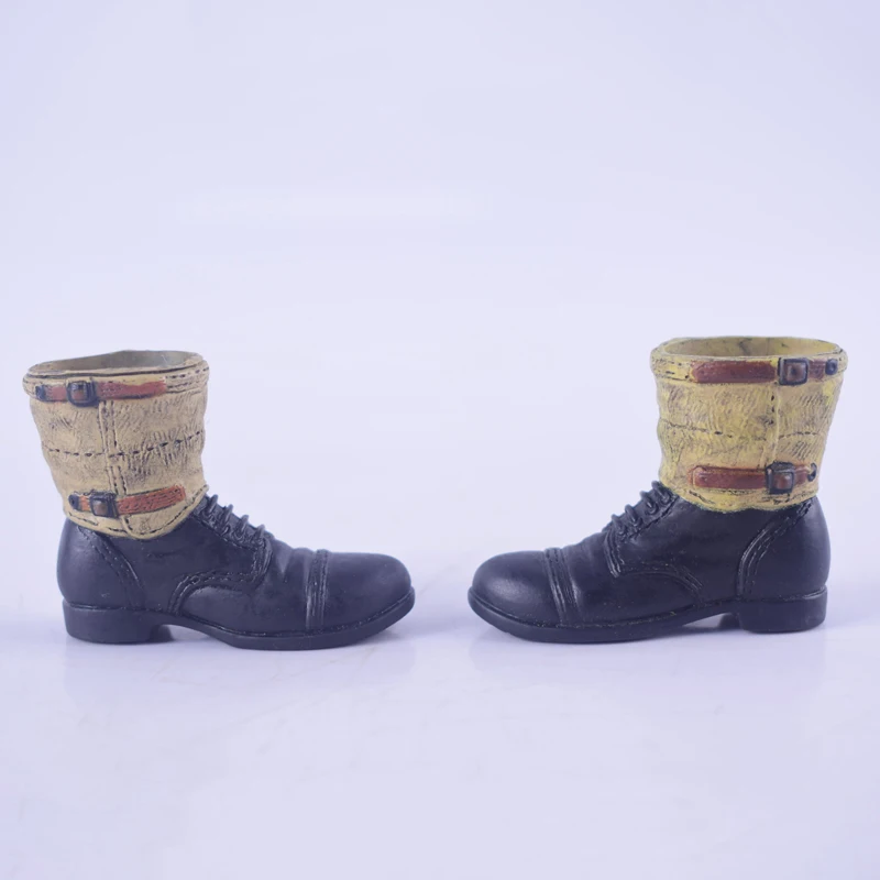 1/6 Scale WWII US Army Military Leggings Boots Model Ranger Soldier Shoes Hollow For 12Inch Male Body Action Figure Toys Doll