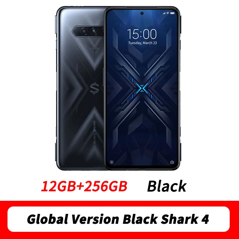 DHL Free Global Version Black Shark 4 5G Gaming Phone 6.67 inch Snapdragon 870 Octa Core 48MP Triple Camera Mobile Phone 8gb ram ddr4 8GB RAM