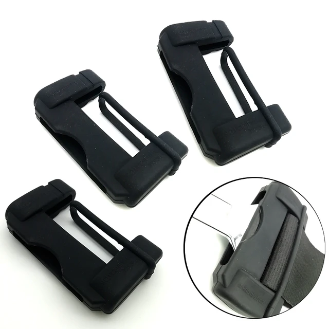 Housses de boucle de ceinture de sécurité en Silicone, 4 pièces/lot, haute  élasticité, pour voiture SUV, durables - AliExpress