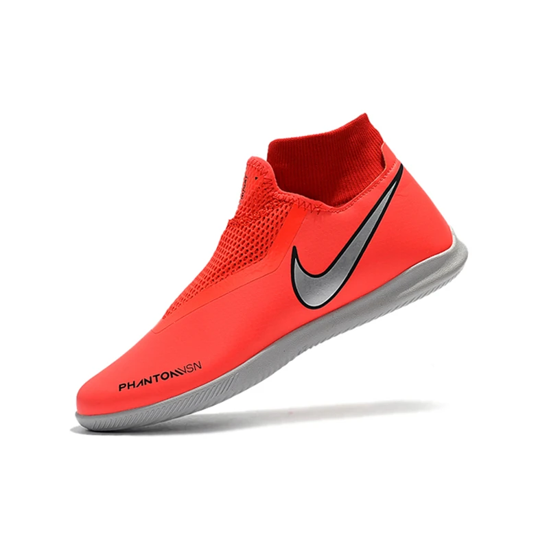 Nike Phantom Vison Academy DF IC; большие размеры 40-44 Футбол бутсы кроссовки Для мужчин Мужская футбольная обувь Zapatillas Deportivas Hombre; большие размеры
