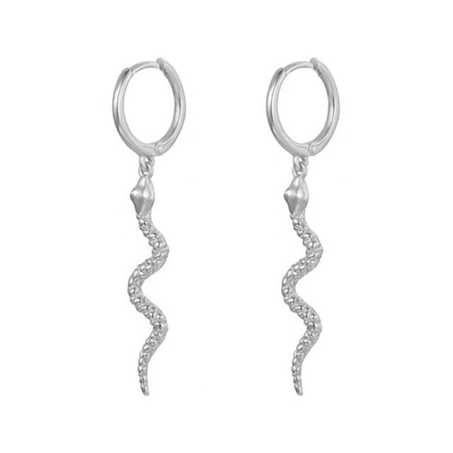 925 Sterling Silver Purple Zircon Pave Hoop Earrings Mini Ball Studs Snake Charm Double Circle Cartilage Hoop Fine Jewelry