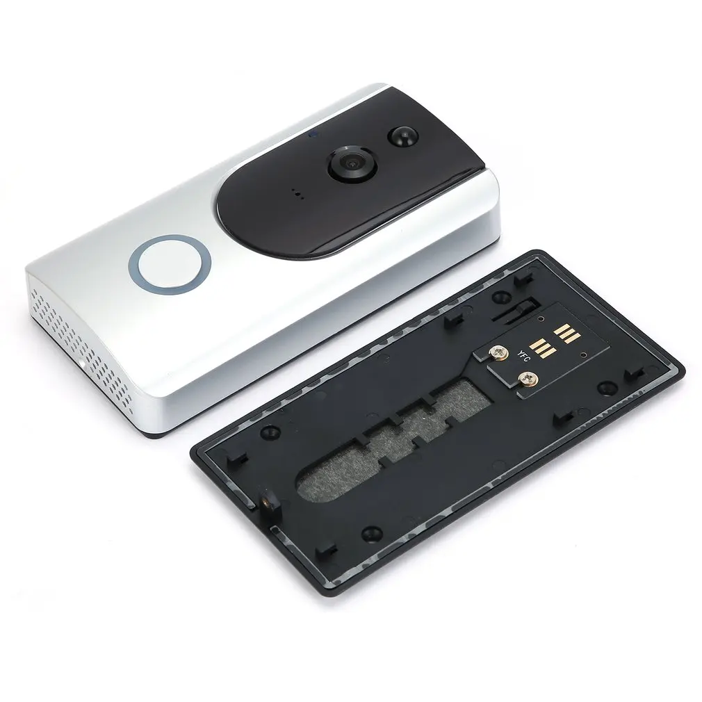 720P Motion Detection Smart Wifi Doorbell Home Security Guard Night Vision Wireless HD Video Doorbell US Plug