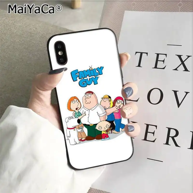 A10 Роскошный чехол для телефона MaiYaCa FAMILY GUY с рисунком для Apple iphone 11 pro 8 7 66S Plus X XS MAX 5s SE XR, чехлы для мобильных телефонов - Цвет: A10