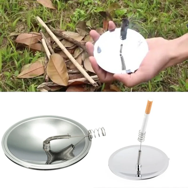 Кемпинг Солнечный воспламенитель оружие пожарный стартер аварийный инструмент выживания водонепроницаемый