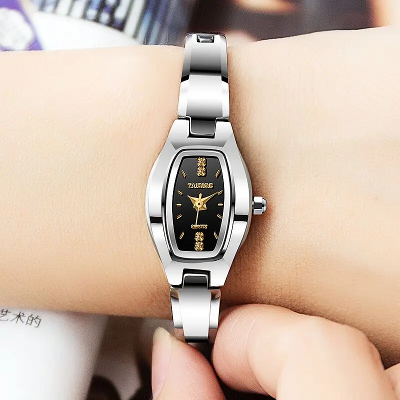 

Taisige Fashion Leisure Tungsten Steel Watch Quartz Watch Women's Luminous Sports Women's Watch Women's Watch Japanese Movement