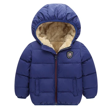 

Baby Coat Boys Winter Jackets For Children Autumn Outerwear Hooded Infant Coats Newborn Clothes Kids Snowsuit Thicken