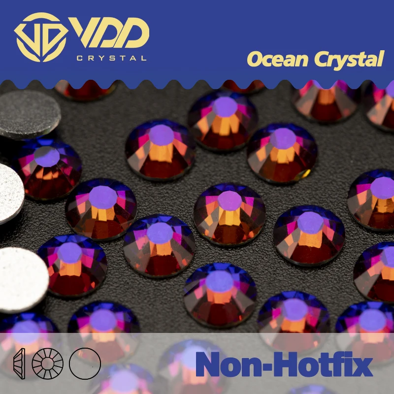 LPBeads 6000 Strass In Vetro Trasparenti E AB | 6 Misure Da 1,5 A 6 Mm | Retro Piatto Non Hotfix Con Pinzette E Penna Per Nail Art E Fai Da Te