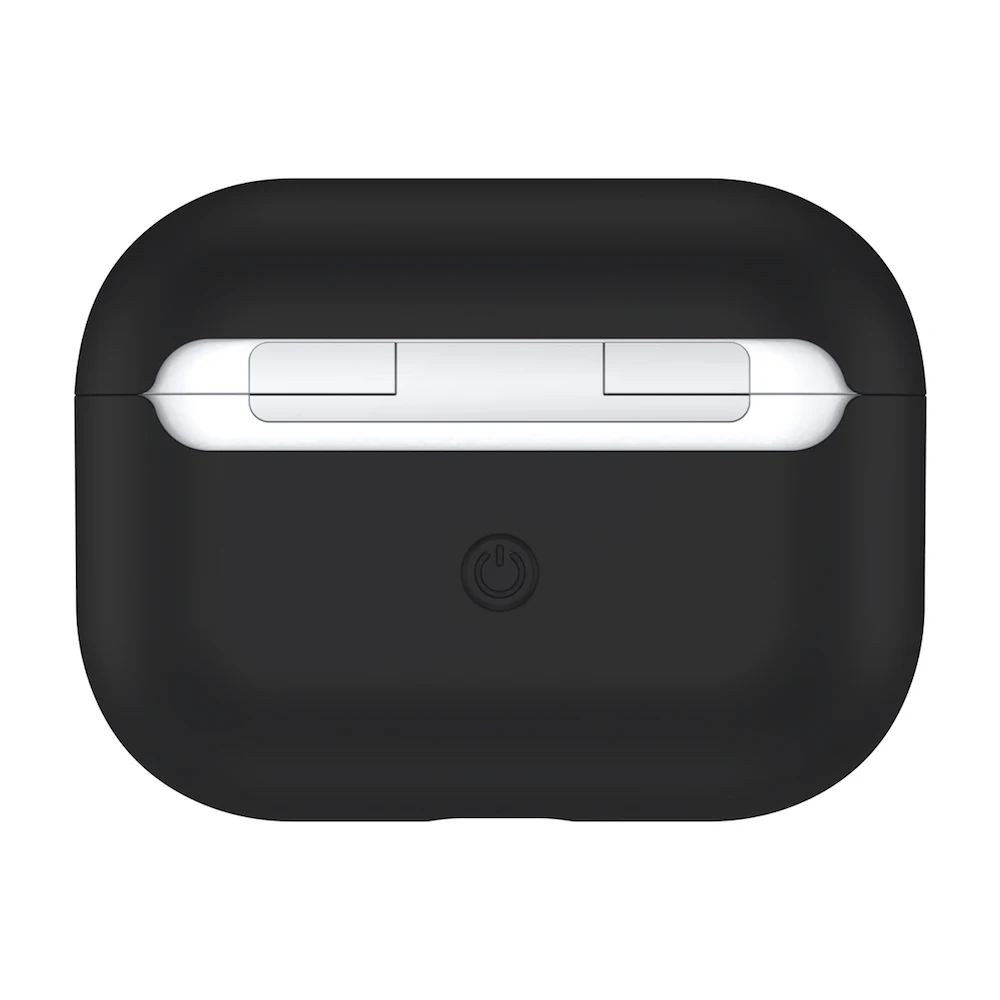Macaron сплошной цвет ультра тонкий чехол для наушников для Airpods чехол милый силиконовый Bluetooth наушники защитный чехол-3 поколения