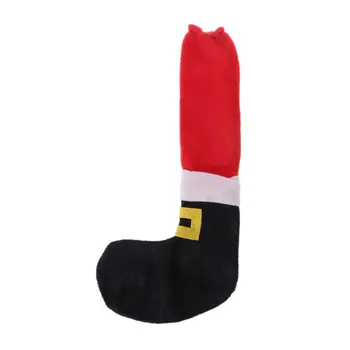 

4Pcs Christmas Floor Foot Protector Chair Table Leg Sock Sleeve Cover Party Decoration 67JB