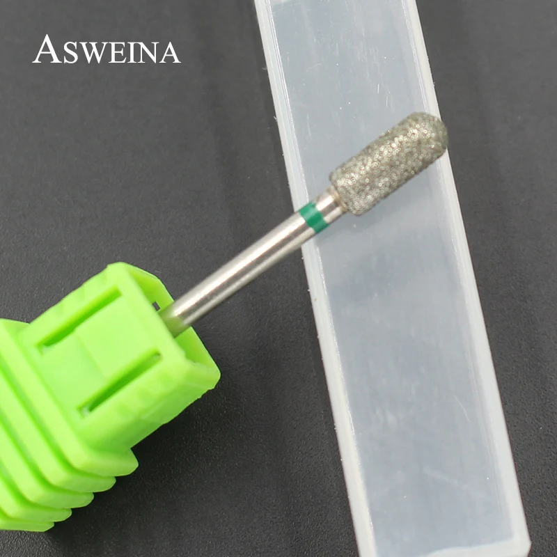 ASWEINA 3 размера алмазные сверла для ногтей с гладкой поверхностью Фрезер резак