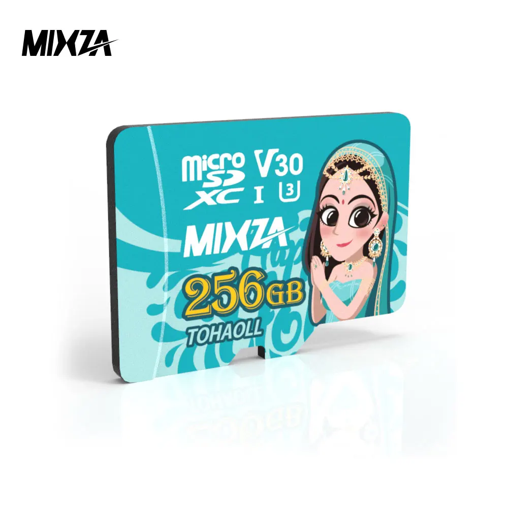 MIXZA богиня слот для карт памяти 256 ГБ 128 Гб 64 Гб U3 80 МБ/с., 32 ГБ, Micro sd карта, Class10 UHS-1 флэш-карты памяти Microsd TF/sd карты s - Емкость: 256GB U3