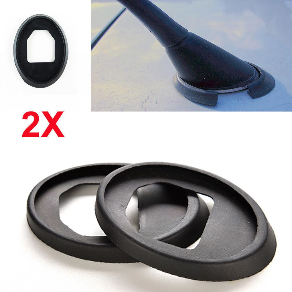 Automobile Antenna Base Gasket Car Accessory Replacement For Golf 2pcs 1J0035350/1J0035501f/1U0035849