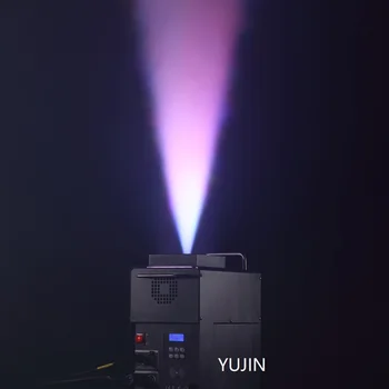 

2pcs/lot DMX 1500W led vertical fog machine with LCD display remote control can be upside down