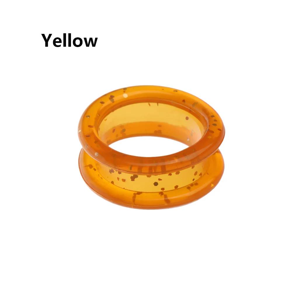 Yellow 2 шт. профессиональные ножницы для ухода за домашними животными силиконовые резиновые кольца красочный набор подходит для стрижки волос ножницы для волос для собак кошек домашних животных - Цвет: Yellow