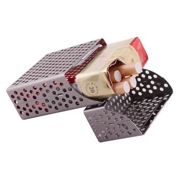 

Hollow out Aluminum Flip Cover 20 Ciggarettes Case Creative Portable Personality Metal Ciggarette Box Tobacco Smoke Accessories