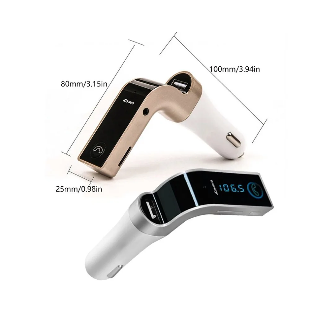 Высокое качество Мини Автомобильный Mp3 плеер USB Автомобильное зарядное устройство портативное автомобильное зарядное устройство Поддержка двойной AUX кабель