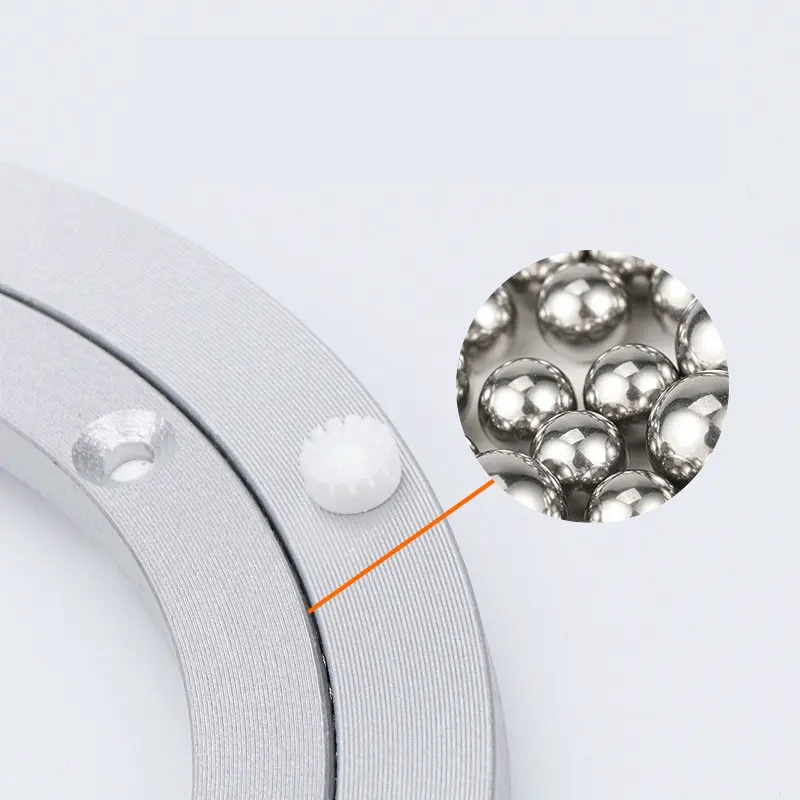 Thicken Lazy Susan Serving Ring Rotating Plate Steel Ball Bearing Round Swivel Turntable Plate Table Swivel Plate (1)