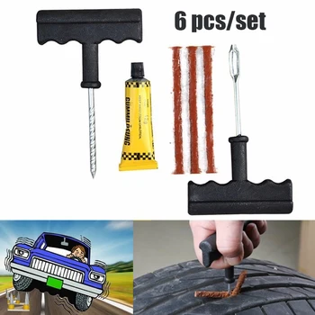 

Tire Repair Tools Kit Bicycle/Car/Motorcycle Bicycle Inner Tube Puncture Cement Rubber Cold Patch Solution Tyre Repair Tools