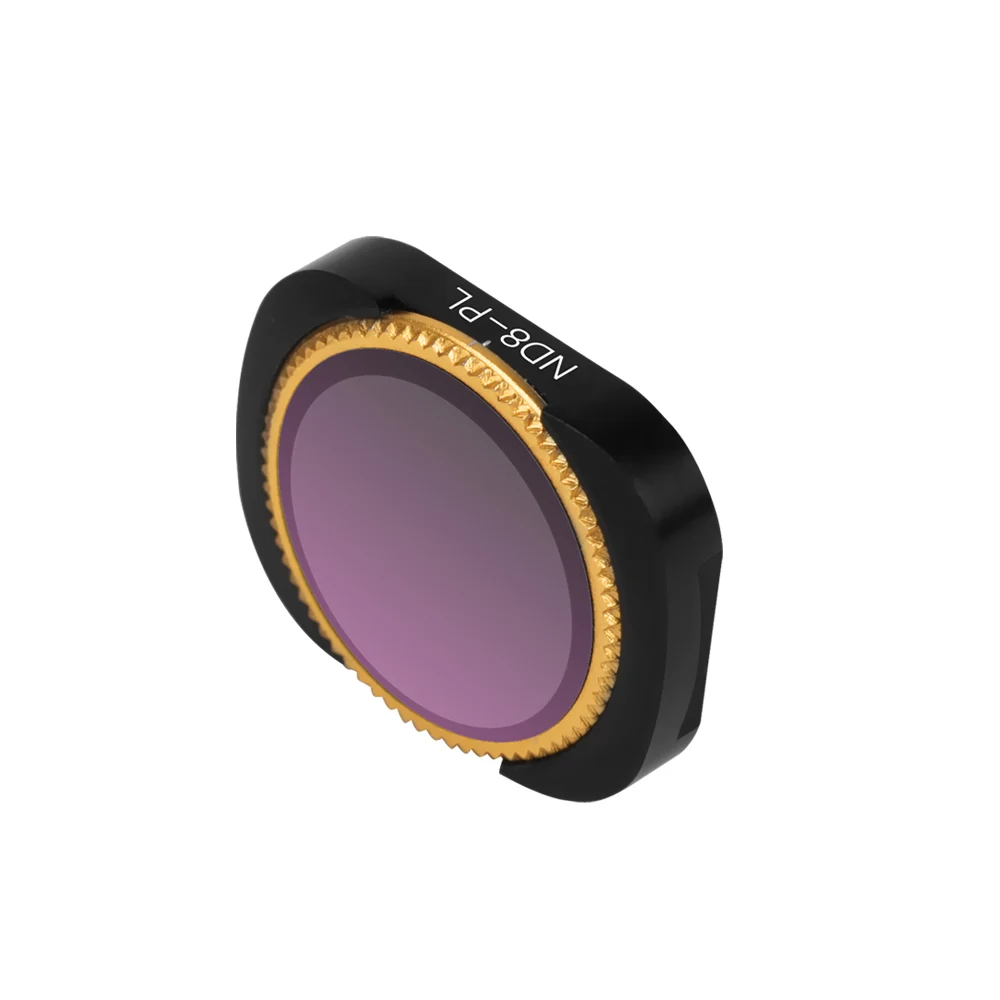 OSMO карманный фильтр для камеры CPL/UV/ND 4 8 16 32 64 фильтры нейтральной плотности Набор для DJI Osmo Карманный оптический стеклянный объектив аксессуары - Цвет: ND8-PL