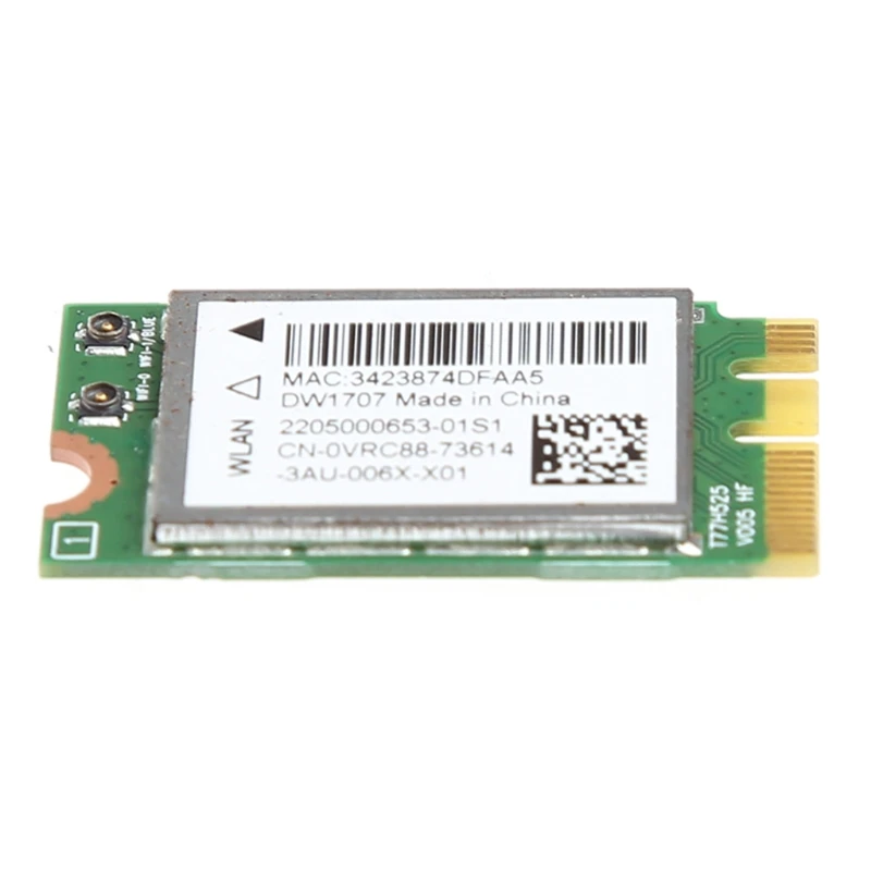 300M беспроводная Bluetooth NGFF wifi карта для Dell DW1707 VRC88 Qualcomm QCNFA335