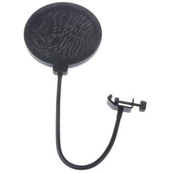 

Hot sale 1pc 155MM studio microphone flexible windscreen mask mic filter shield for speaker