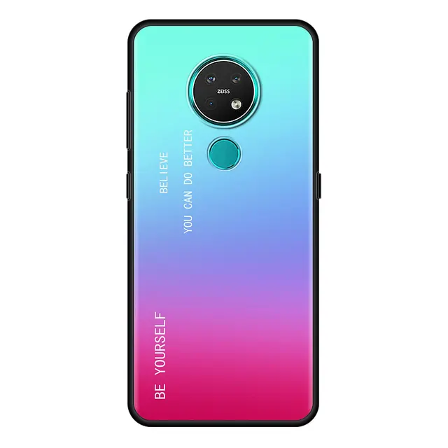 Gradient BE YOURSELF Cell Phone Case for Nokia 5.4 7.2 3.4 5.3 2.3 3.2 8.3 5G 2.4 2.2 4.2 1.3 1.4 C20 G20 X20 Cover Coque B15