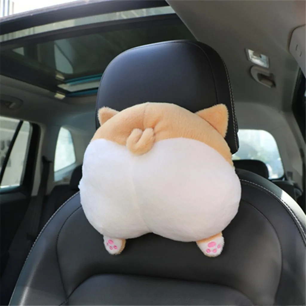 Sofa Funny Cushion Corgi Bottom Butt Plush Warm Pillow Stuffed Kids Toys Buttocks Hand Cushion Plush Hand Warmer Toy Gift#J7