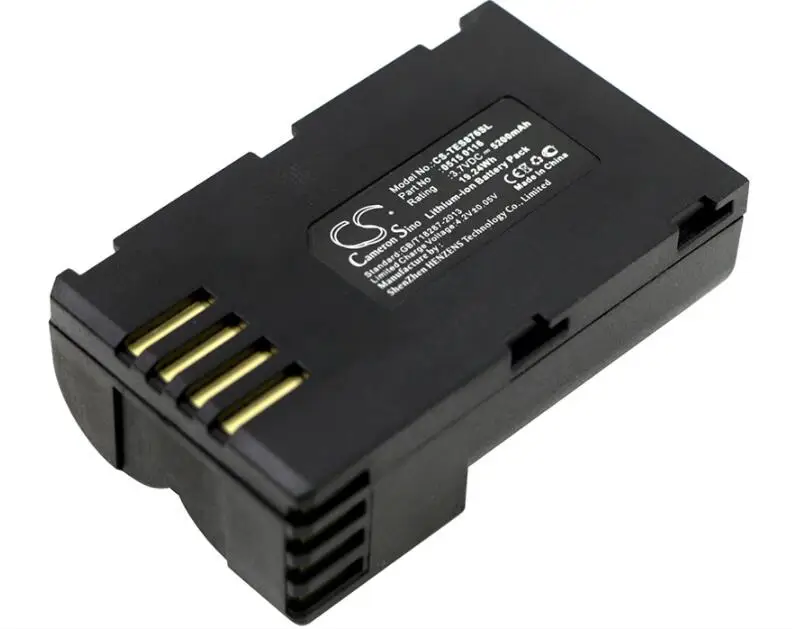 Cameron sino 5200 мА/ч, Батарея для TESTO 876 0515 0116 0554 8852 оборудование, обзор, аккумуляторная батарея
