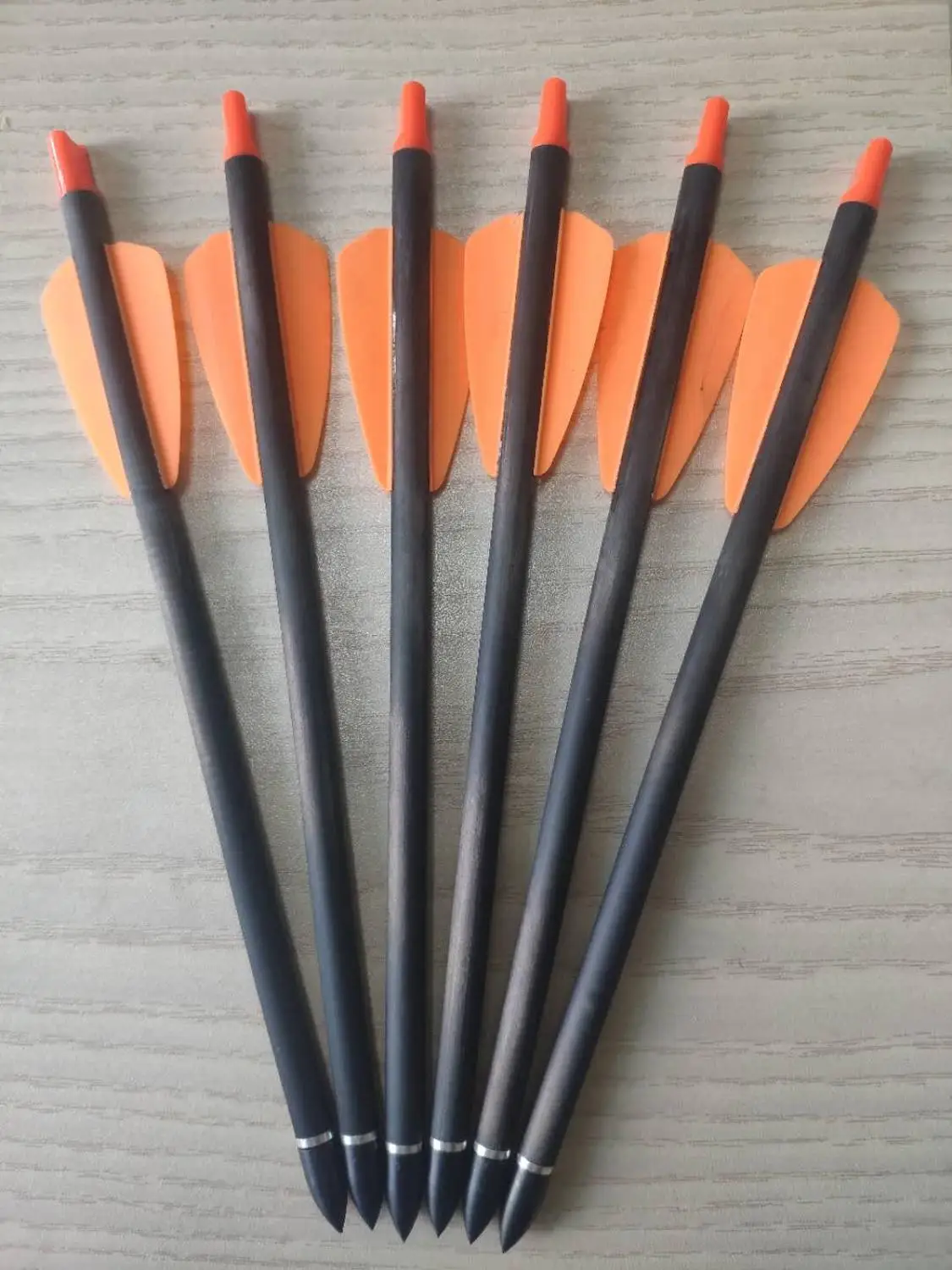 

12/24Pcs Tactical Hunting archery Arrows 7.5 Military Plastic Crossbow Hunting Small Bolts Steel Arrow Archery Accessory