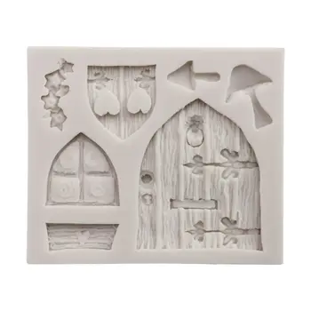 

3Pcs Christmas House Silicone Mold Fondant Mold for Chocolate Polymer Clay