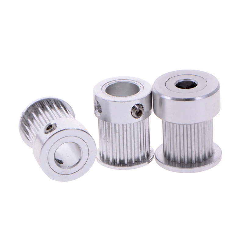 20 Teeth GT2 Timing Pulley For 3D Printer Bore 5/ 6.35/ 8mm For Aluminium Gear