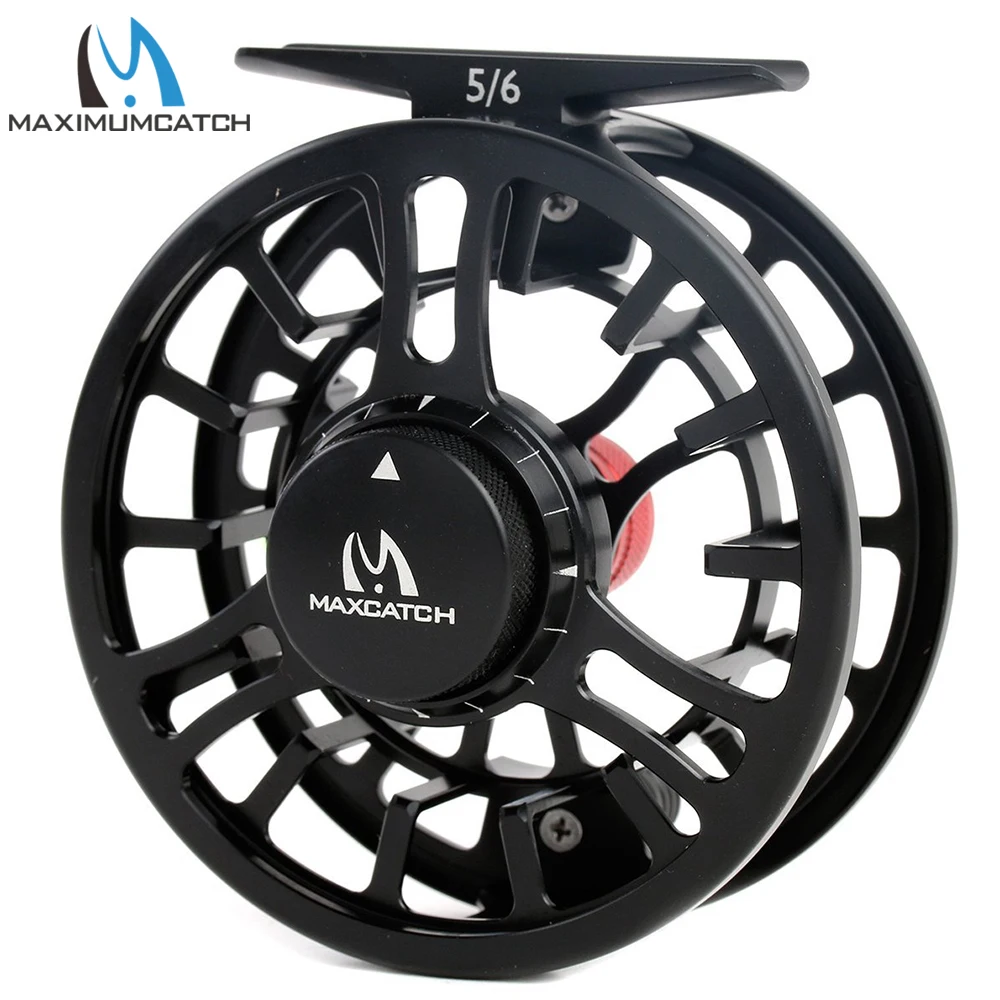 Maximumcatch TORO 3-8WT Fly Fishing Reel Micro Adjusting Drag CNC Machined  Cut 6061-T6 Aluminum Fly Reel