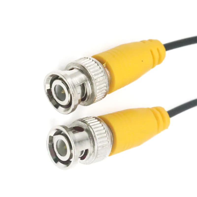BNC DC штекер кабеля 5 м/10 м/15 м/20 м/30 м/40 м/50 м CCTV видео выход кабель для AHD TVI CVI аналоговая система DVR комплект аксессуаров