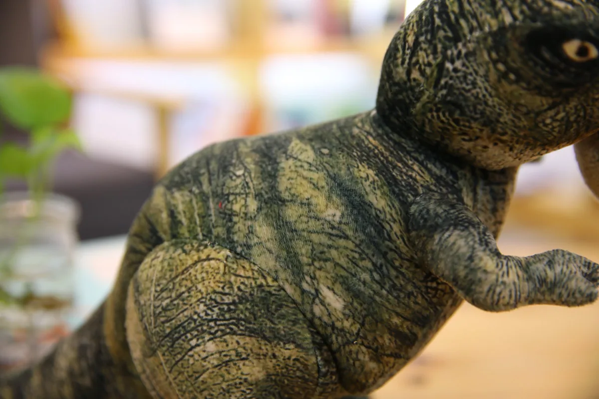 

Straight Connector Model Super Dinosaur Stuffed Doll T-Rex Doll Birthday Gift GIRL'S