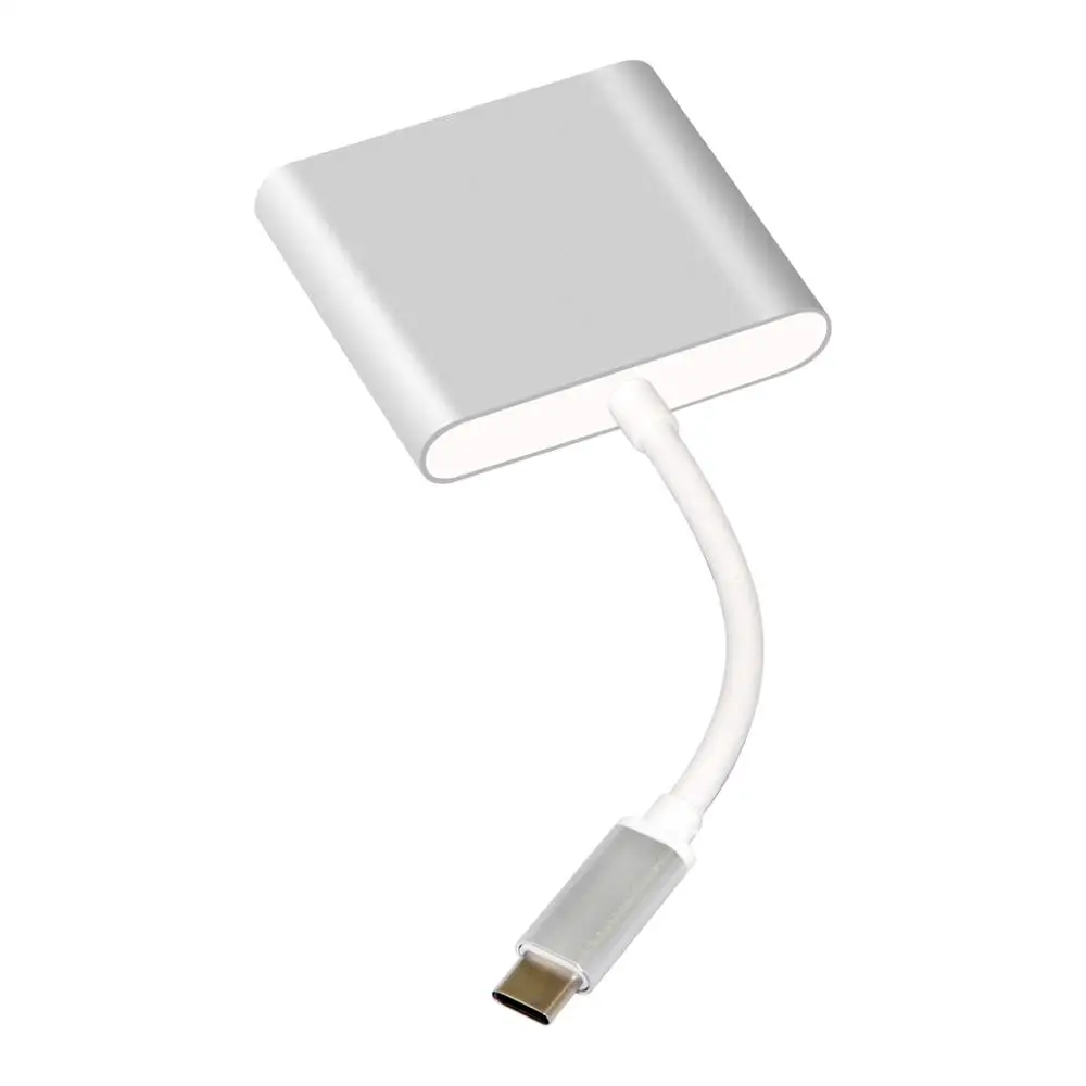 Конвертер для кабеля Samsung Huawei Apple Macbook Usb 3 1 Thunderbolt Type C переходник на HDMI 4K в 1|Кабели