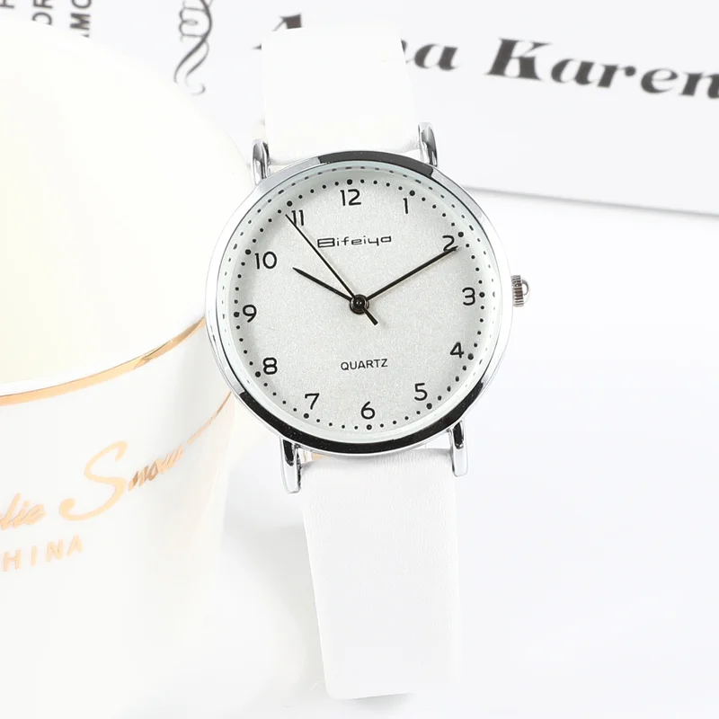 Лидирующий бренд, изысканные модные женские часы, простые повседневные женские часы, ретро браслет, кварцевые наручные часы, роскошные женские часы в подарок - Цвет: White Silver