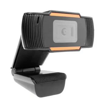 

720P HD Web Camera with Microphone USB Driver Free Webcam for iMac Win 10 8 7 Digital USB Video Recorder Home Office
