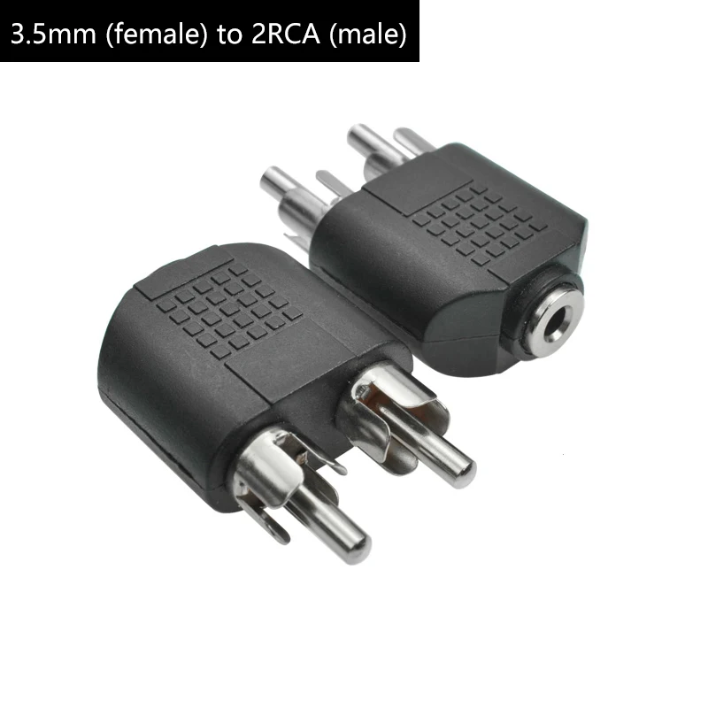 3 5 мм аудио стерео джек Женский 2RCA Мужской Аудио разъем адаптер для телефона MP3 ТВ