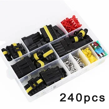 

1-6 Pin Terminal Connector Fuse Waterproof Auto Wire Dustproof Equipment