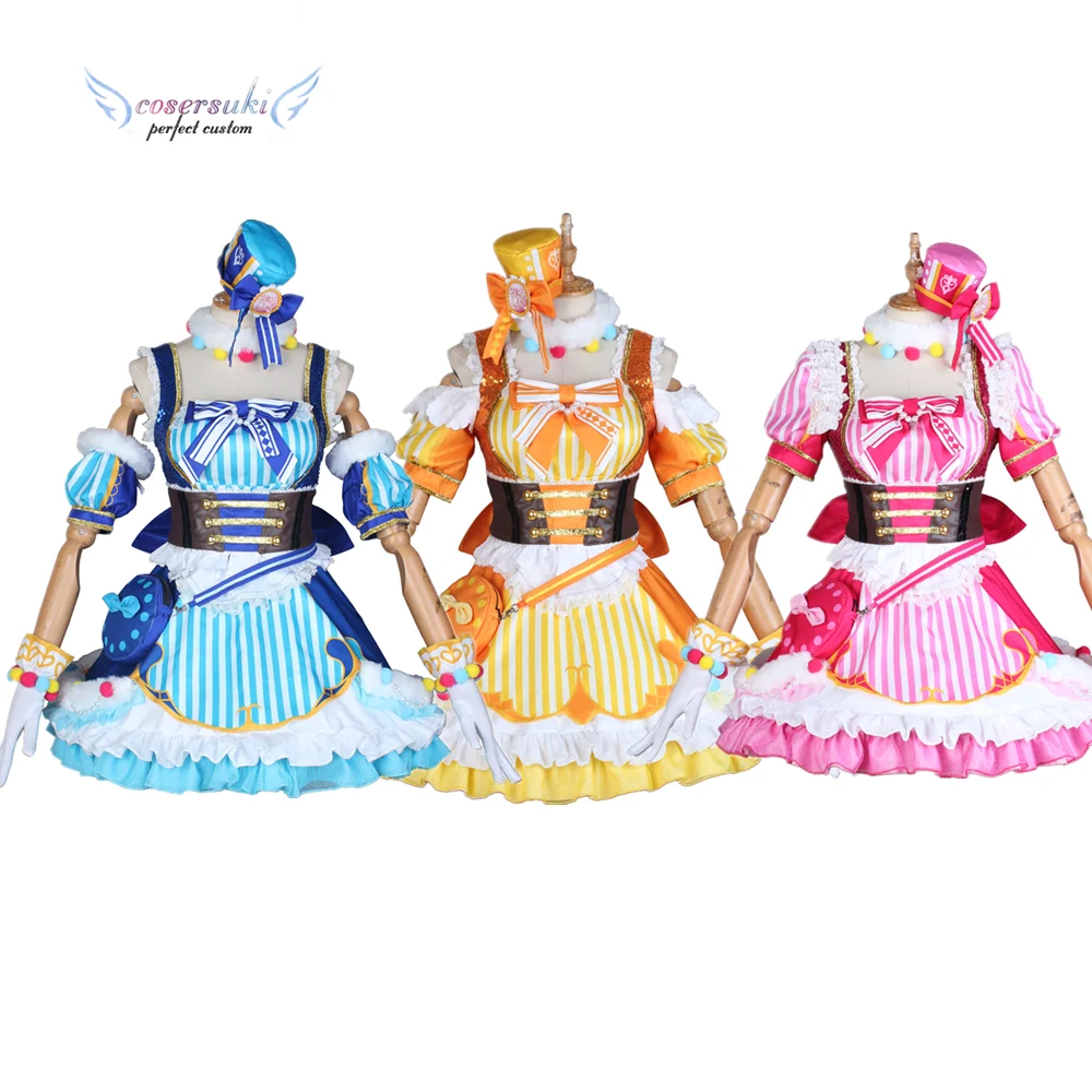 

Anime Lovelive Nijigasaki High School Idol Club !Yuki Setsuna Shizuku Osaka Uehara Ayumu Costume for Halloween Christmas