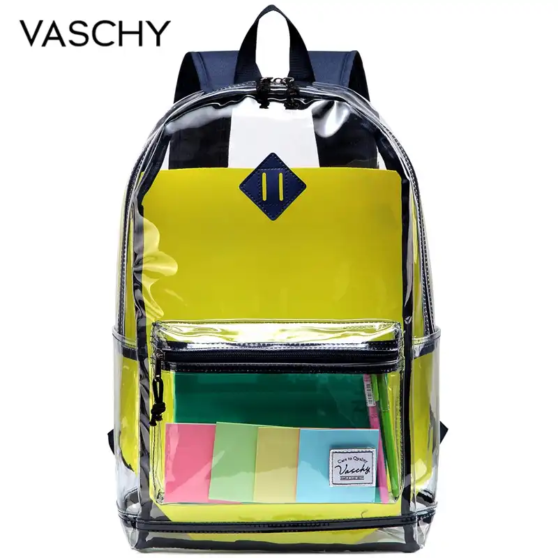 vaschy yellow backpack