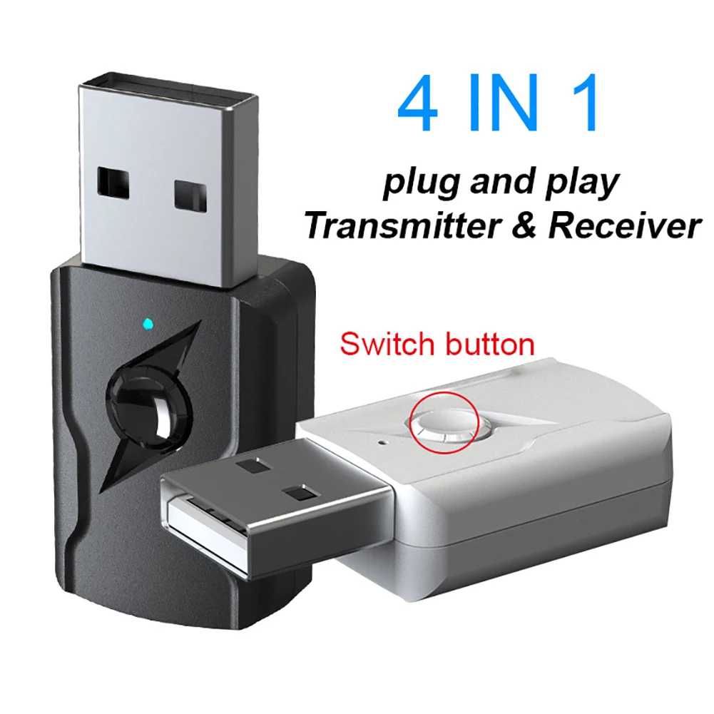 

Bluetooth 5.0 Audio Receiver Transmitter Mini Stereo Bluetooth AUX RCA USB For TV PC Car Kit Wireless Adapter